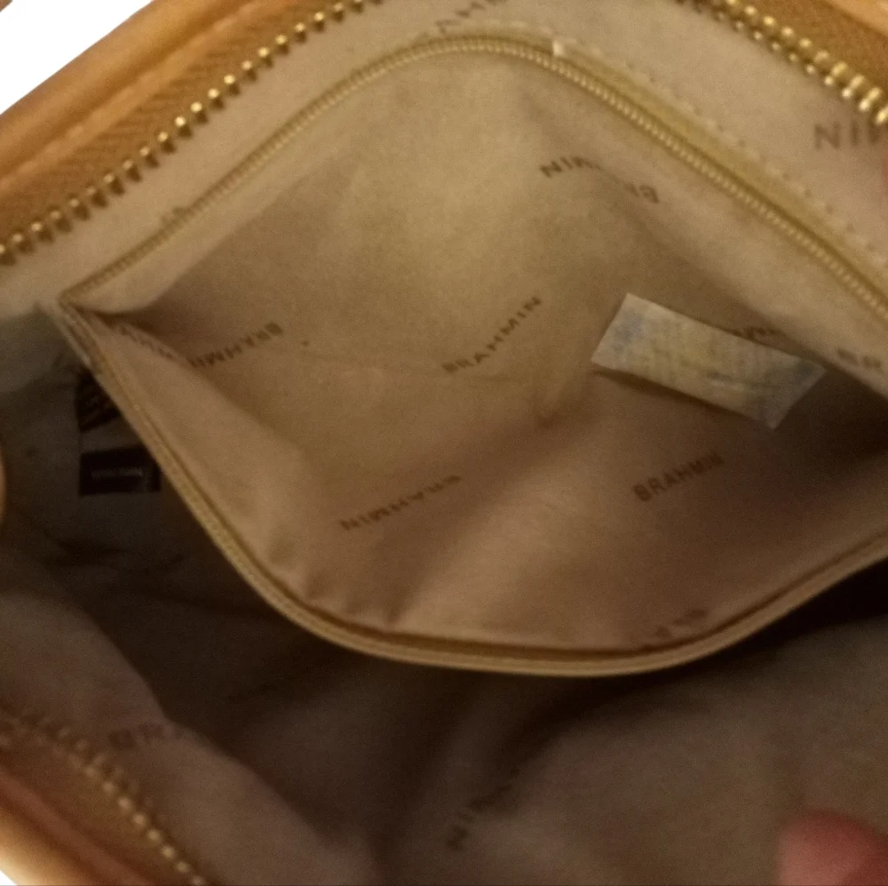 Brahmins - NWT Purse Made From Printed Calf Hair & Genuine Leather, Org Dust Bag - Picture 3 of 13